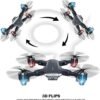 AMGO 4K FPV Drone with 4 Cameras for Kids and Adults, Flying Quadcopter, Black - Image 3